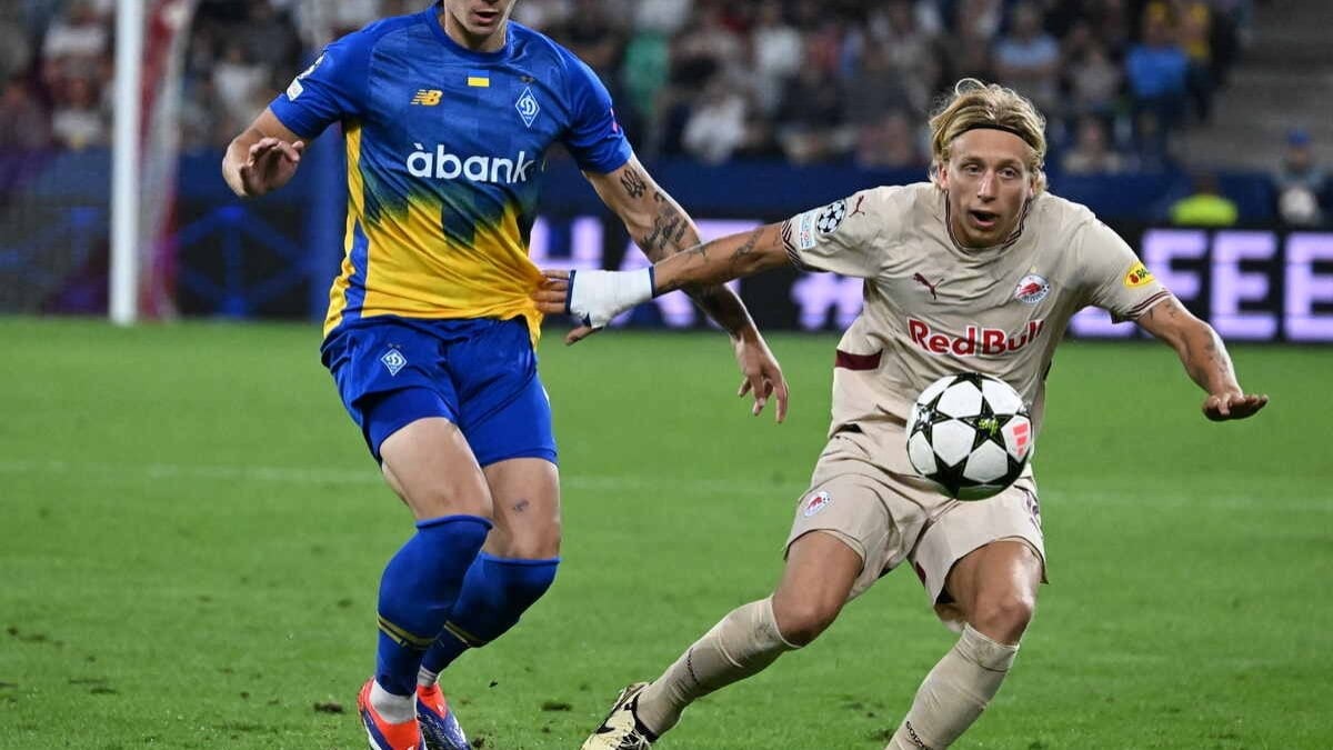 RB Salzburg empata com Dínamo de Kiev e avança na Champions RB Salzburg empata com Dínamo de Kiev e avança na Champions