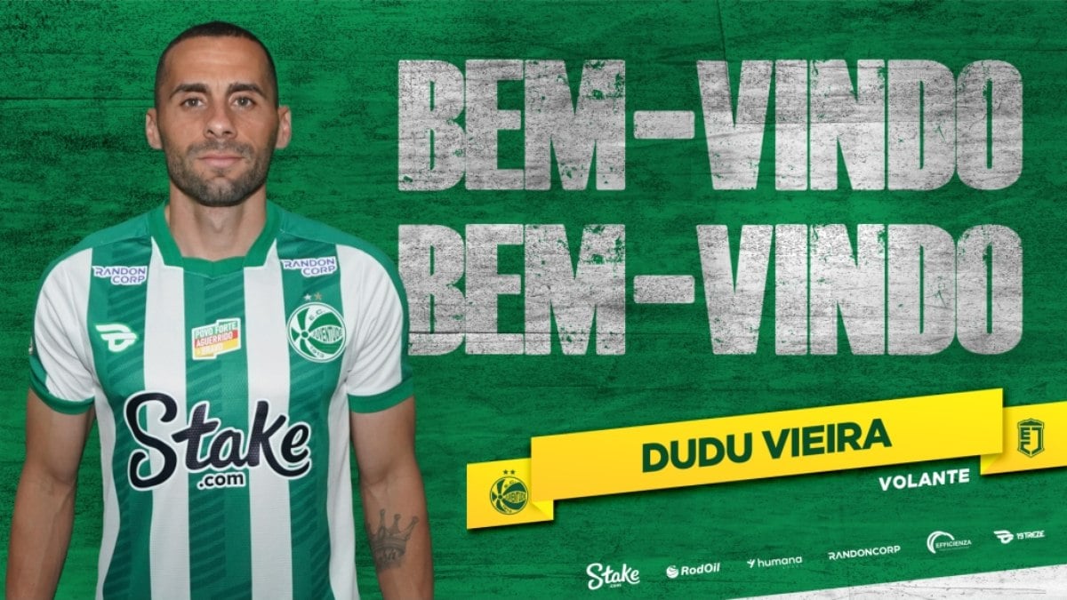Juventude anuncia a contratação de Dudu Vieira Juventude anuncia a contratação de Dudu Vieira