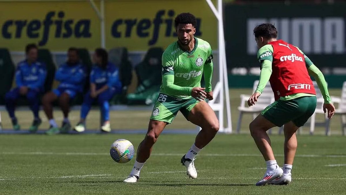Murilo é a novidade em treino do Palmeiras após derrota para o Flamengo Murilo é a novidade em treino do Palmeiras após derrota para o Flamengo