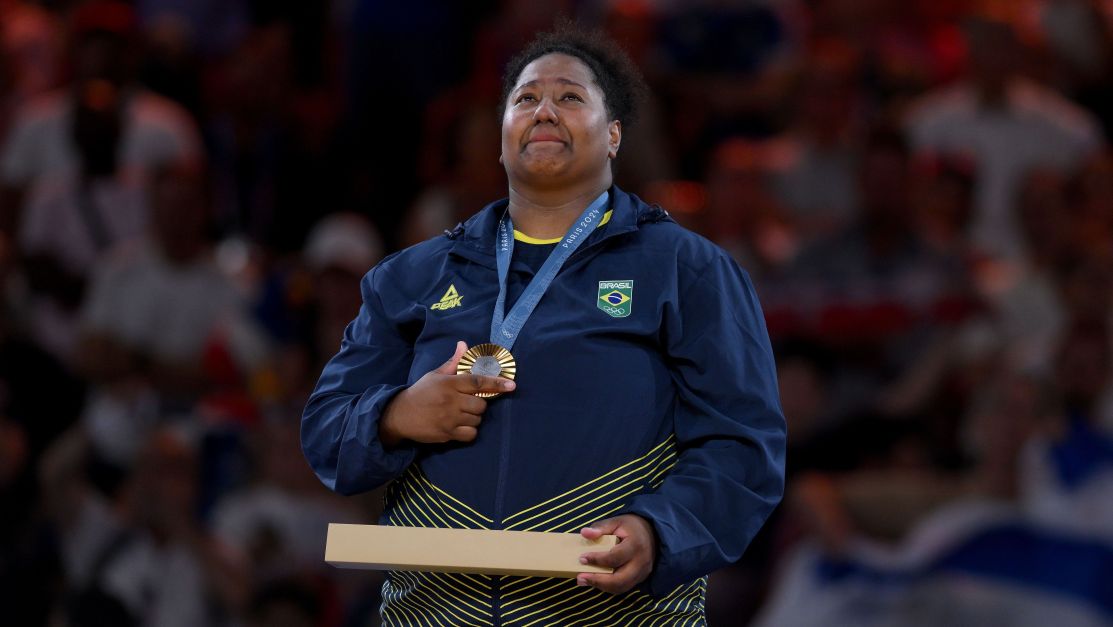 “A cor não define nada, não define medalha“, diz Bia Souza após ouro no judô