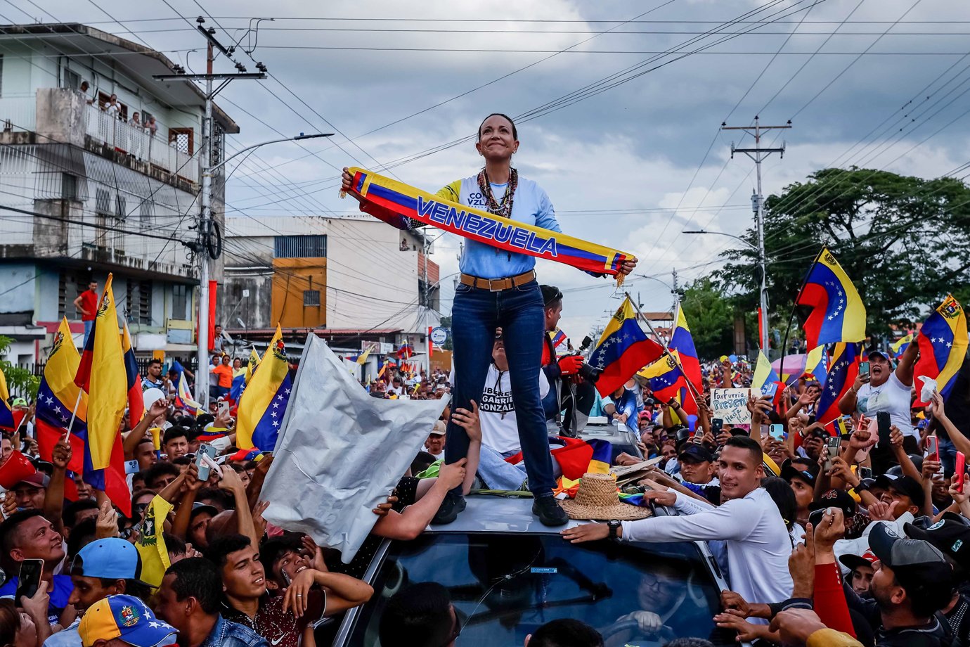 Eleições Venezuela: oposição denuncia prisão de advogado de María Corina Machado Eleições Venezuela: oposição denuncia prisão de advogado de María Corina Machado