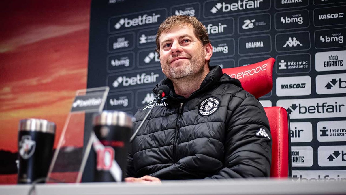 Paiva reconhece incômodo com novo empate sofrido pelo Vasco no fim Paiva reconhece incômodo com novo empate sofrido pelo Vasco no fim