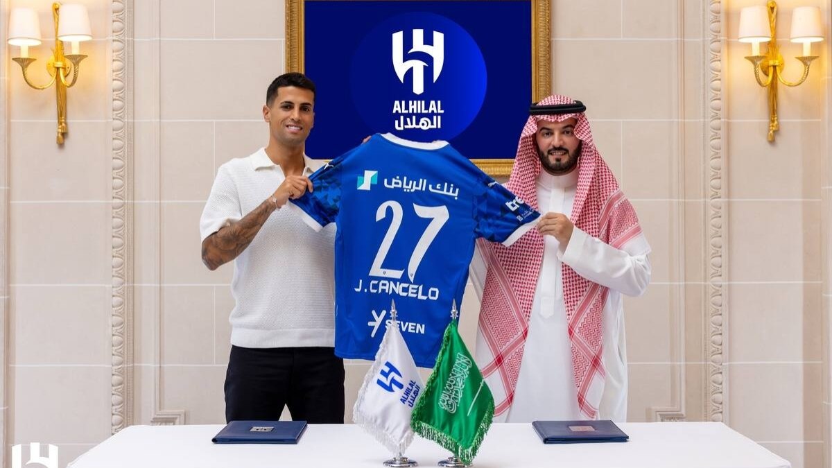 Al-Hilal anuncia contratação de João Cancelo Al-Hilal anuncia contratação de João Cancelo