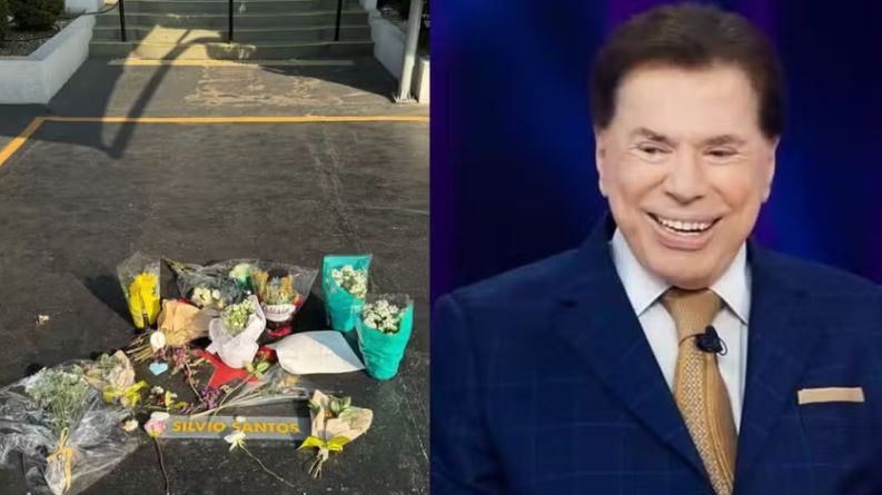 Funcionários deixam flores na vaga de Silvio Santos em estacionamento do ‘SBT’ – ac24horas.com Funcionários deixam flores na vaga de Silvio Santos em estacionamento do ‘SBT’ – ac24horas.com