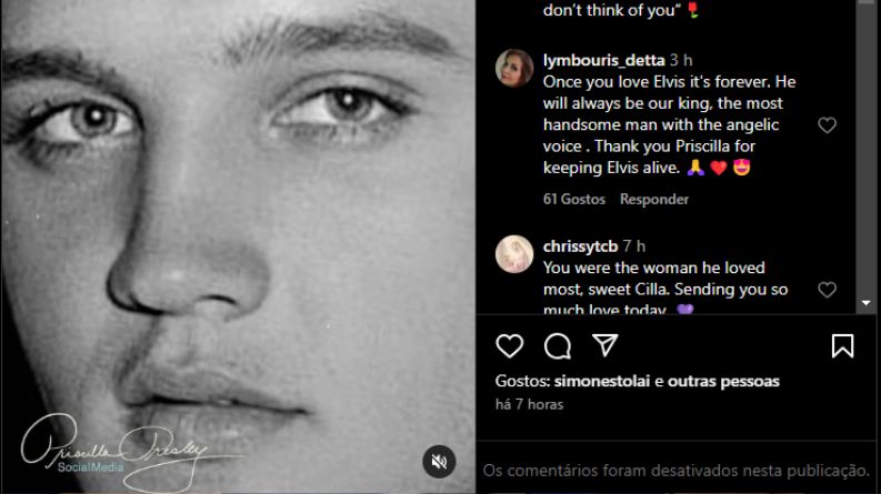 Priscilla Presley relembra Elvis: 47 anos de saudades e amor eterno – ac24horas.com Priscilla Presley relembra Elvis: 47 anos de saudades e amor eterno – ac24horas.com
