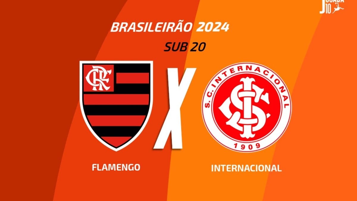 Flamengo x Internacional (Sub-20): onde assistir e escalações Flamengo x Internacional (Sub-20): onde assistir e escalações