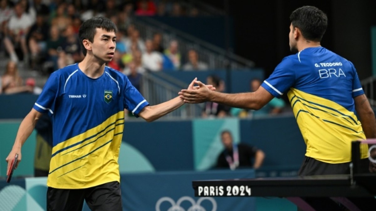 Equipe masculina do Brasil vence Portugal e avança às quartas do tênis de mesa de Paris-2024 Equipe masculina do Brasil vence Portugal e avança às quartas do tênis de mesa de Paris-2024