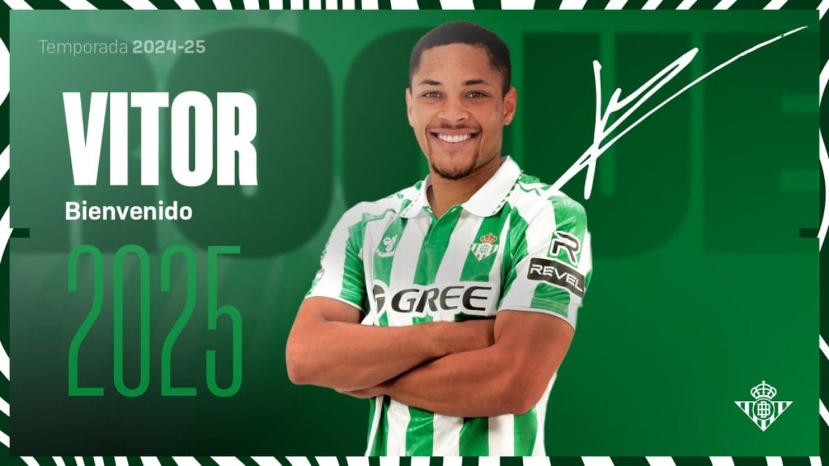 Vitor Roque é anunciado pelo Real Betis em um contrato de empréstimo Vitor Roque é anunciado pelo Real Betis em um contrato de empréstimo