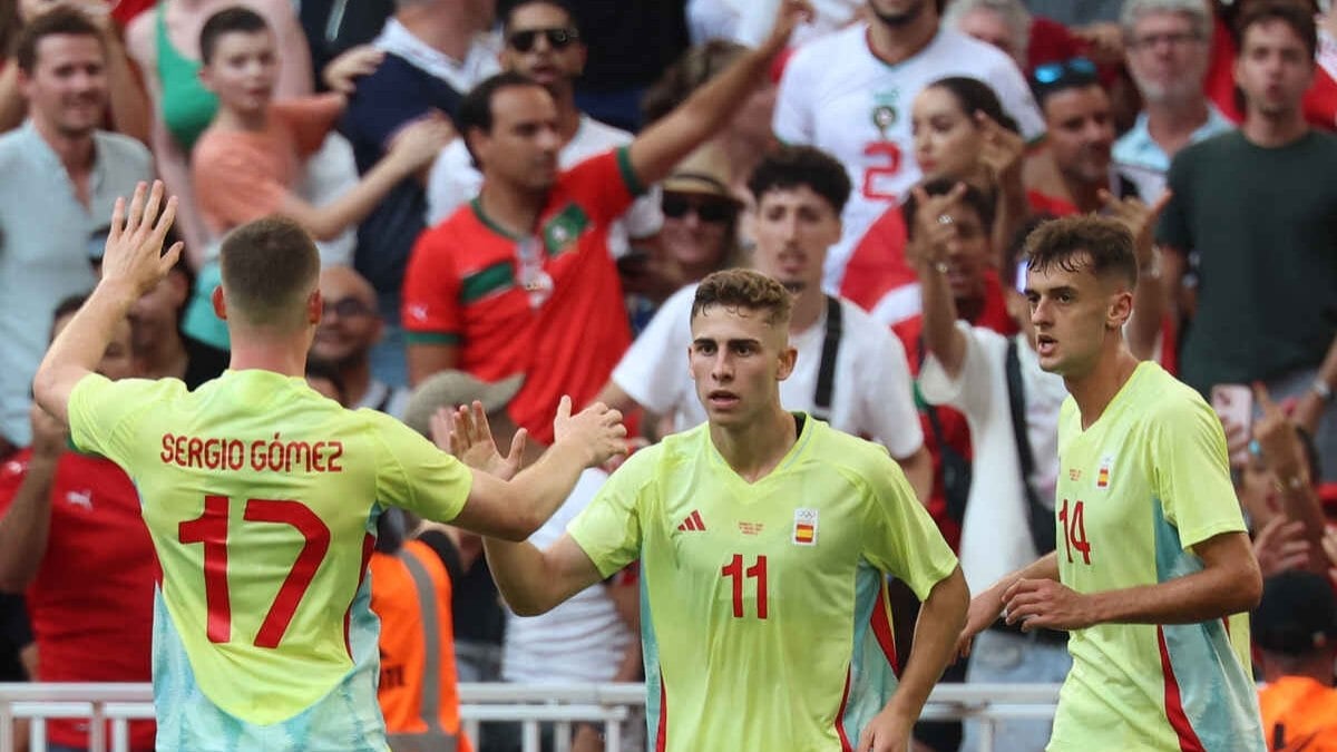 Espanha busca a virada, vence o Marrocos e está na final da Olimpíada Espanha busca a virada, vence o Marrocos e está na final da Olimpíada