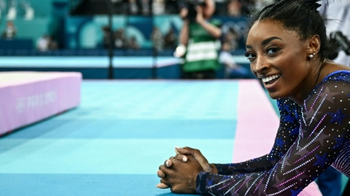 Simone Biles alfineta Trump com piada sobre ‘trabalho de negro’ Simone Biles alfineta Trump com piada sobre ‘trabalho de negro’