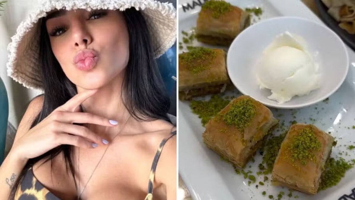 Bruna Biancardi posa de biquíni e curte sorveteria de luxo Bruna Biancardi posa de biquíni e curte sorveteria de luxo