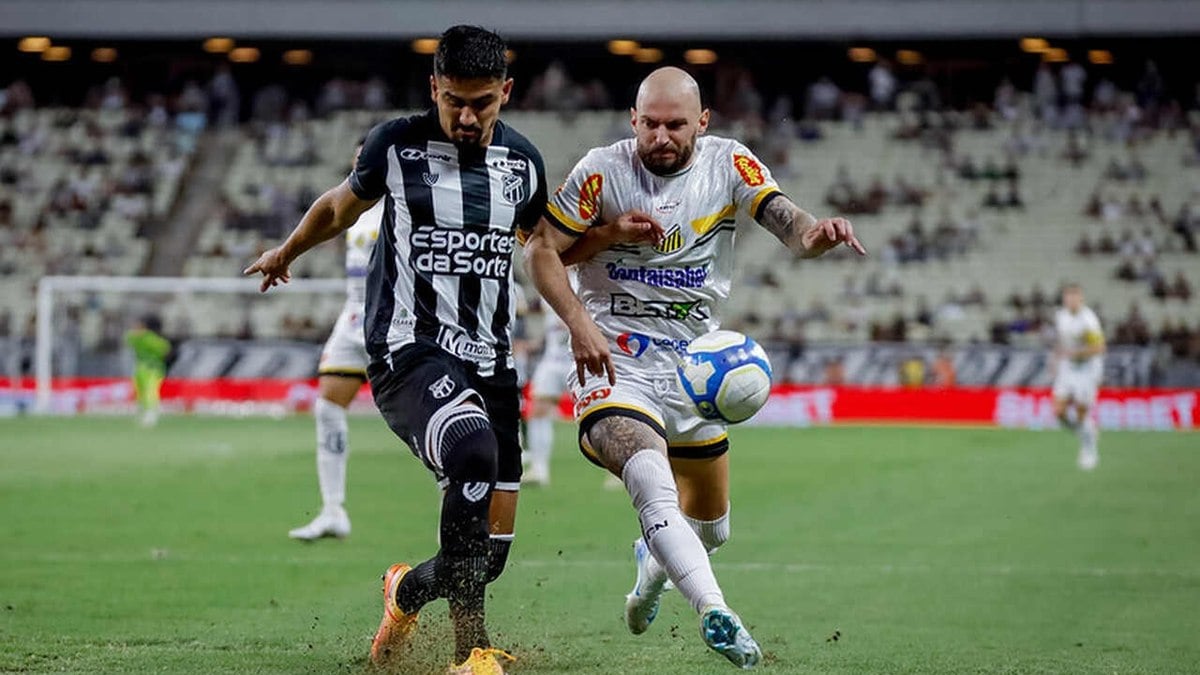 Com gol no fim, Ceará derrota o Novorizontino e cola no G4 Com gol no fim, Ceará derrota o Novorizontino e cola no G4
