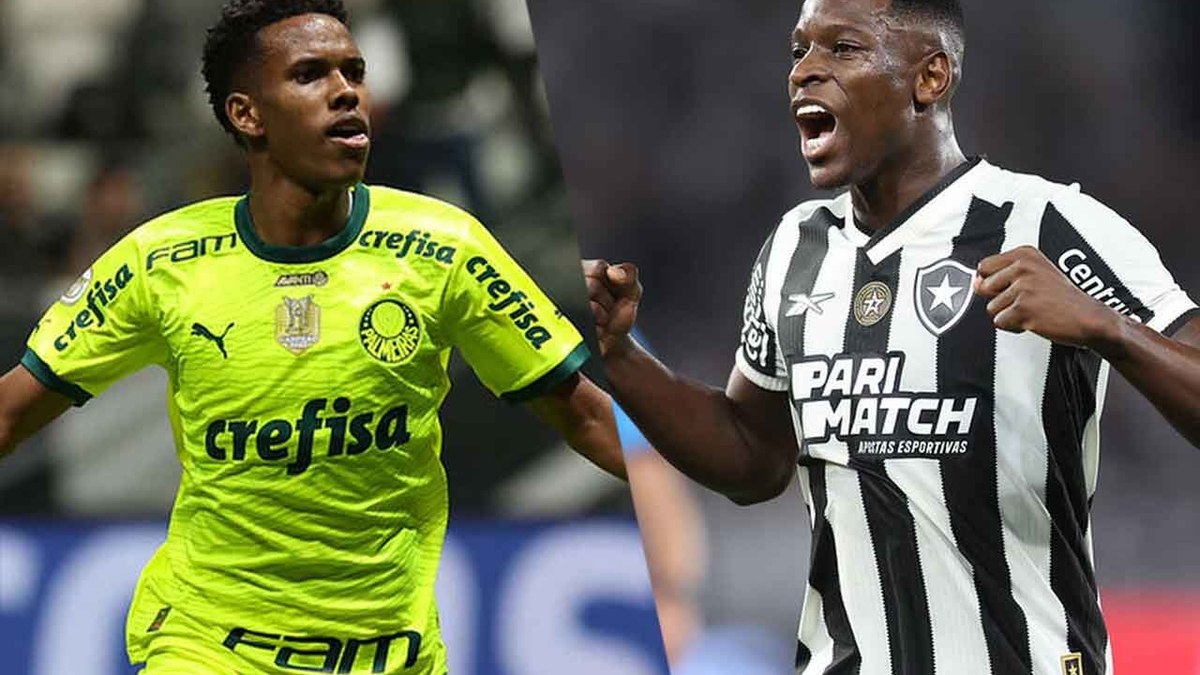 Estevão e Luiz Henrique, de Palmeiras e Botafogo, aparecem na pré-lista de Dorival Estevão e Luiz Henrique, de Palmeiras e Botafogo, aparecem na pré-lista de Dorival