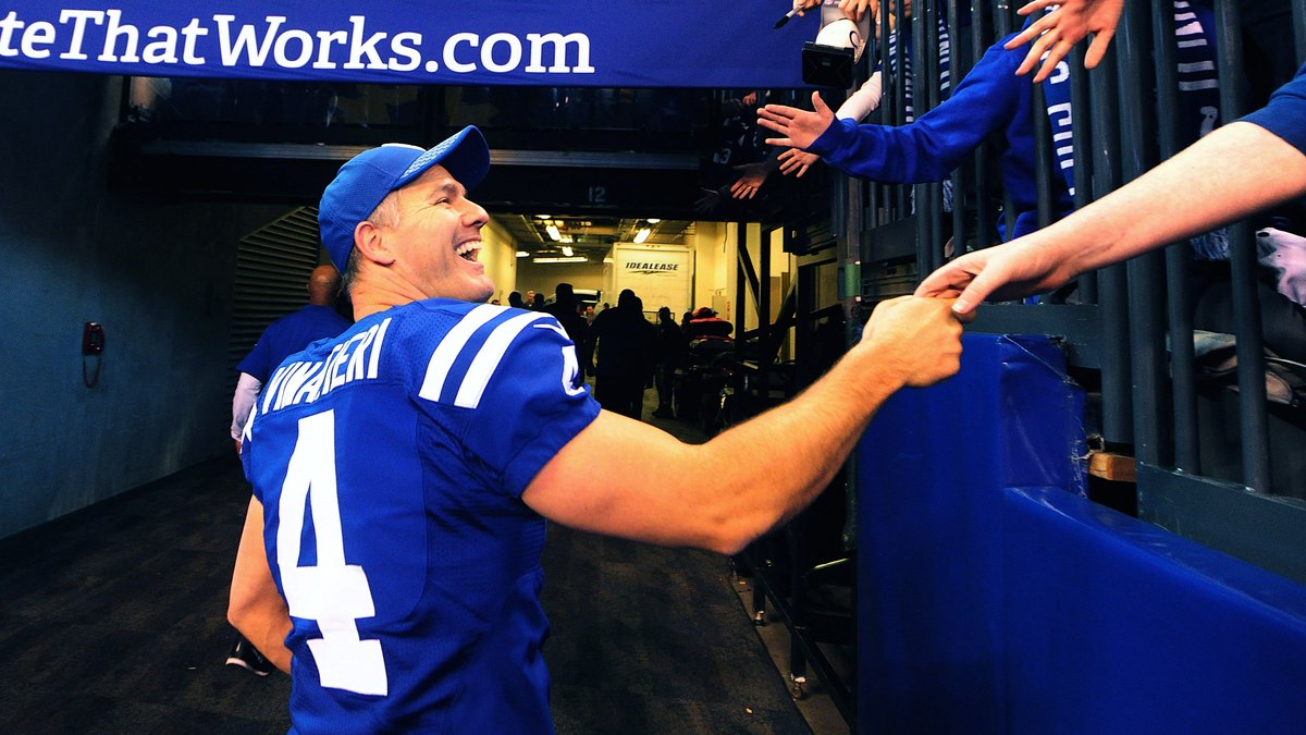 Lenda da NFL, Adam Vinatieri destaca torcida brasileira antes de Eagles x Packers Lenda da NFL, Adam Vinatieri destaca torcida brasileira antes de Eagles x Packers