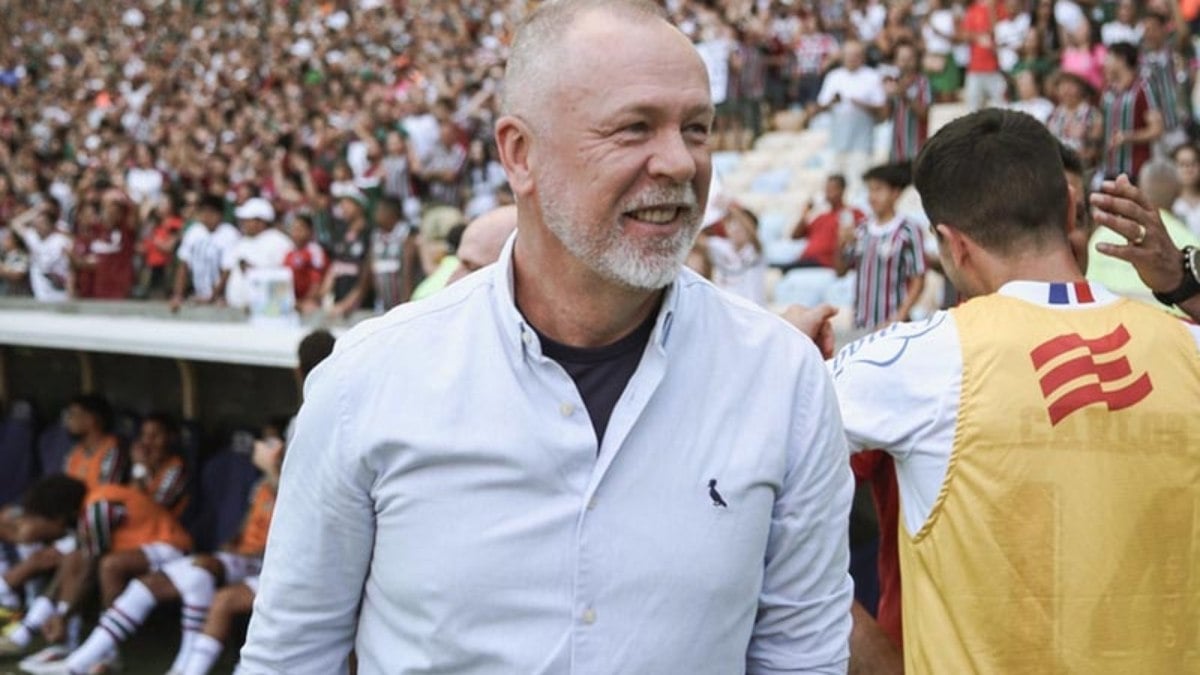 Mano explica ausência de Ignácio, que ainda não estreou pelo Fluminense Mano explica ausência de Ignácio, que ainda não estreou pelo Fluminense
