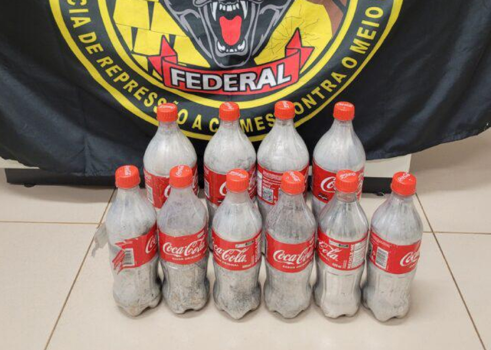 PF prende homem com mais de 100kg de mercúrio em Bonfim, interior de RR PF prende homem com mais de 100kg de mercúrio em Bonfim, interior de RR