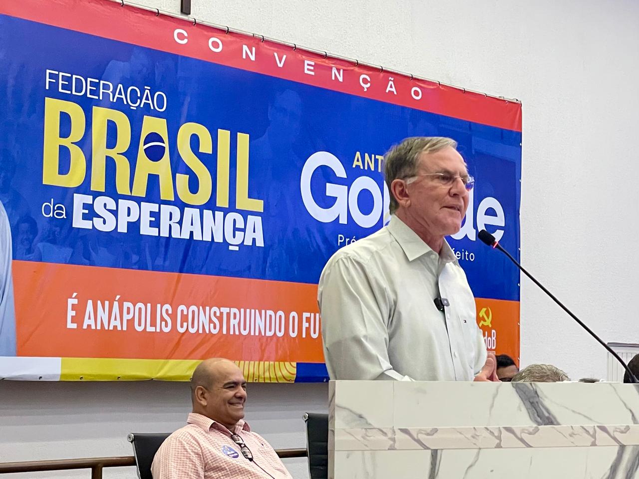 Antônio Gomide é oficializado candidato à Prefeitura de Anápolis Antônio Gomide é oficializado candidato à Prefeitura de Anápolis