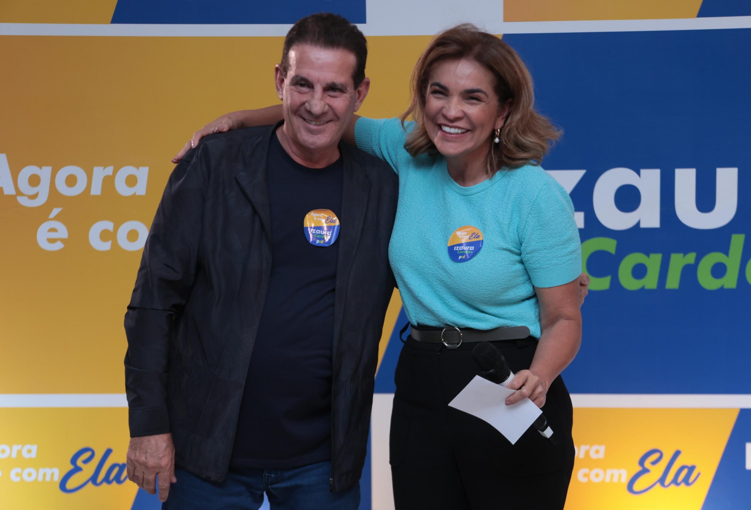 Vanderlan apresenta Izaura Cardoso como candidata que retomará projetos de sua gestão Vanderlan apresenta Izaura Cardoso como candidata que retomará projetos de sua gestão