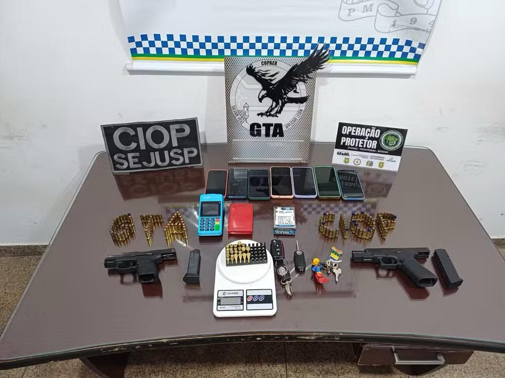 Soldado da PM é preso acusado de entregar arma para criminoso no Amapá Soldado da PM é preso acusado de entregar arma para criminoso no Amapá
