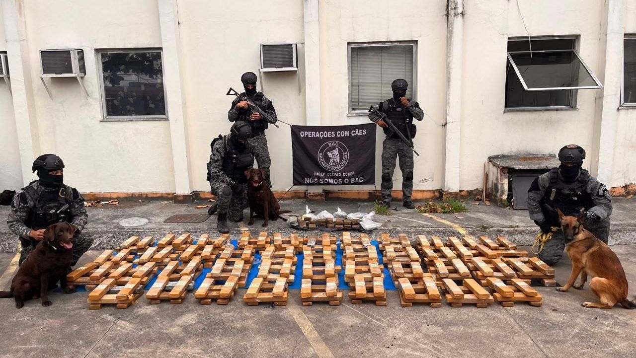 PM apreende uma tonelada de maconha escola municipal no RJ PM apreende uma tonelada de maconha escola municipal no RJ