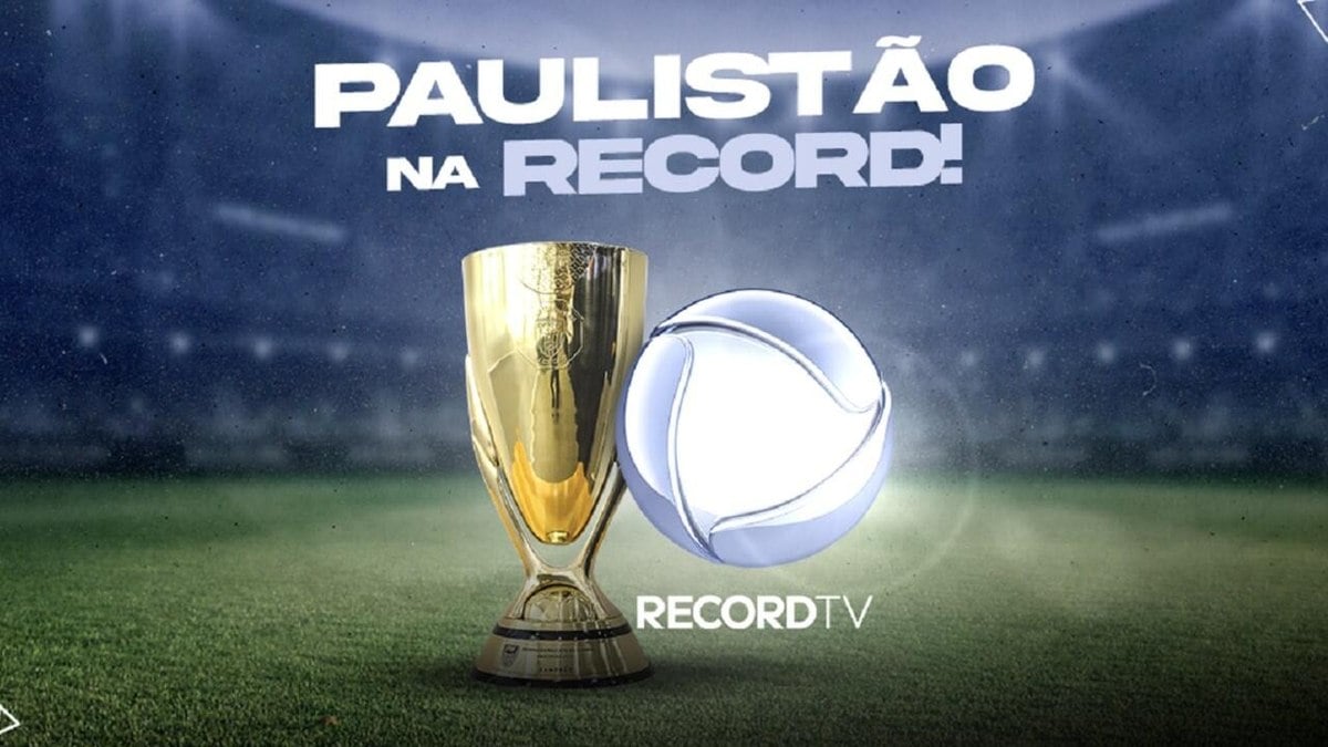Record expande presença no futebol e renova contrato do Paulistão; saiba detalhes Record expande presença no futebol e renova contrato do Paulistão; saiba detalhes