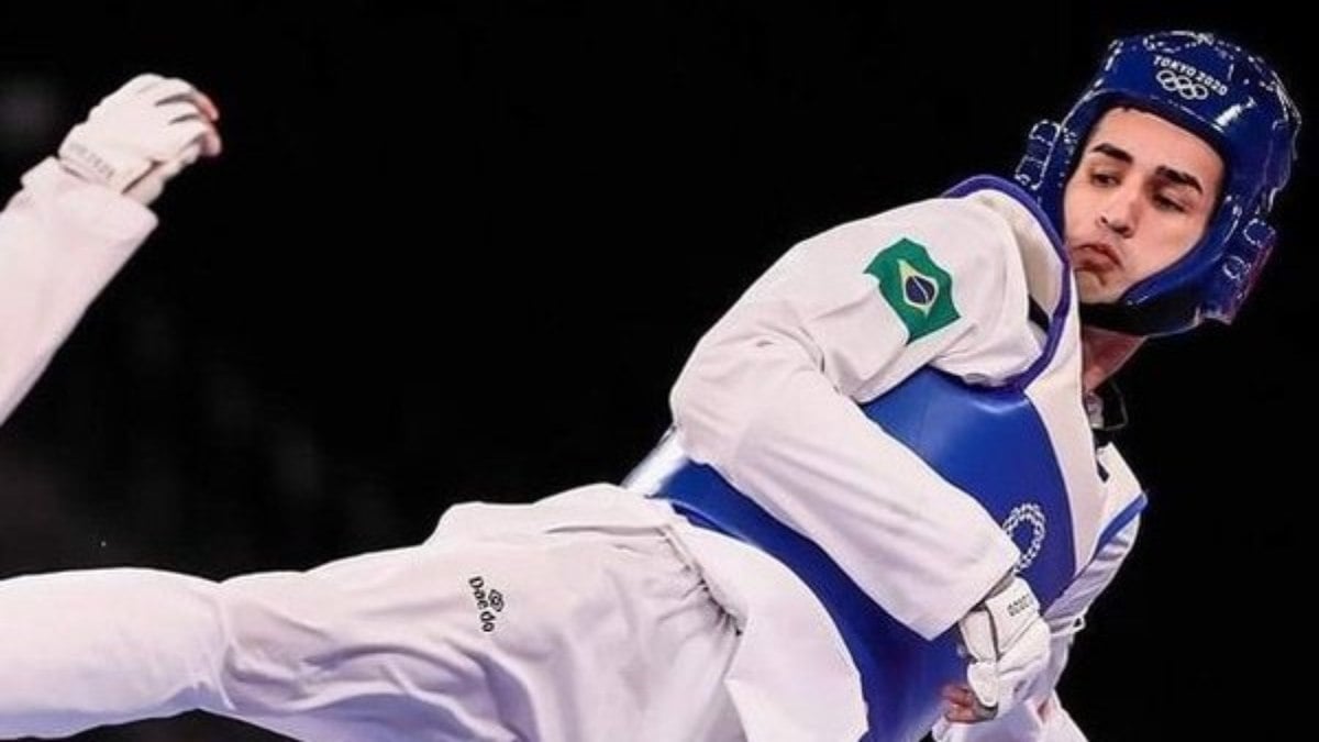 Edival Pontes perde e está eliminado no taekwondo masculino Edival Pontes perde e está eliminado no taekwondo masculino