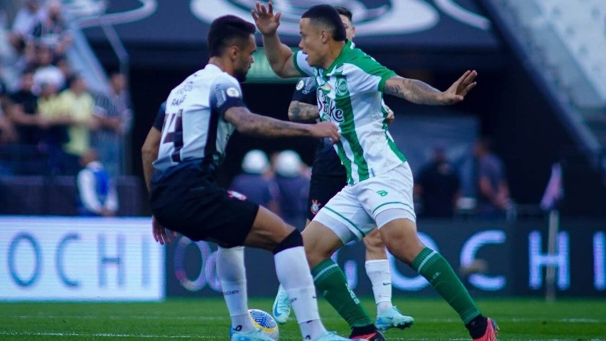 Com dois jogadores a mais, Corinthians empata com o Juventude e volta ao Z4 Com dois jogadores a mais, Corinthians empata com o Juventude e volta ao Z4