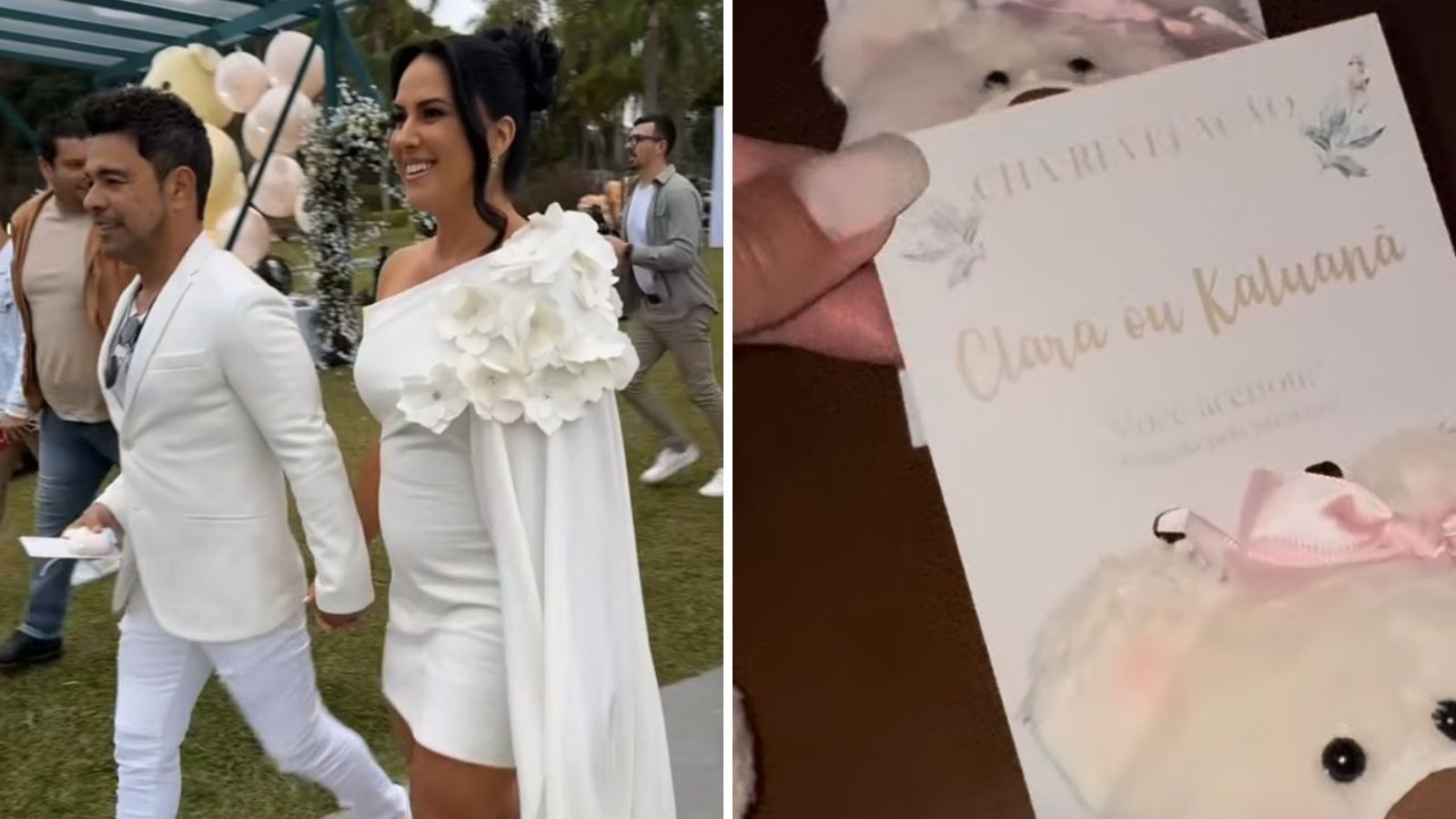 Veja possíveis nomes para o bebê de Zezé Di Camargo e Graciele Veja possíveis nomes para o bebê de Zezé Di Camargo e Graciele