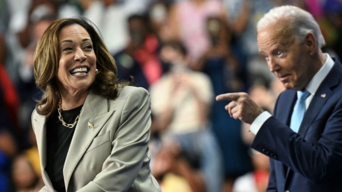 Em seu primeiro ato juntos, Biden e Kamala dão impulso à campanha democrata Em seu primeiro ato juntos, Biden e Kamala dão impulso à campanha democrata