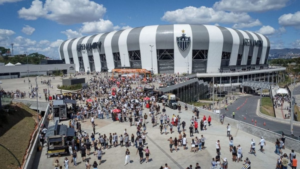 Atlético-MG pode sair da Arena MRV após oitavas da Libertadores Atlético-MG pode sair da Arena MRV após oitavas da Libertadores