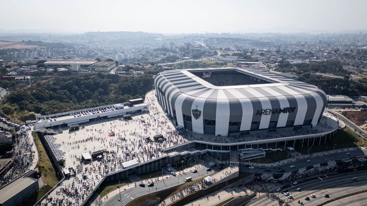 Atlético admite possibilidade de gramado sintético na Arena MRV em 2025 Atlético admite possibilidade de gramado sintético na Arena MRV em 2025