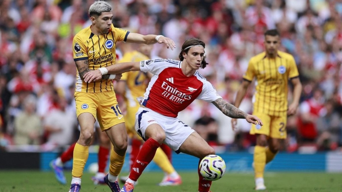 Com gol de João Pedro, Brighton empata com Arsenal no Emirates