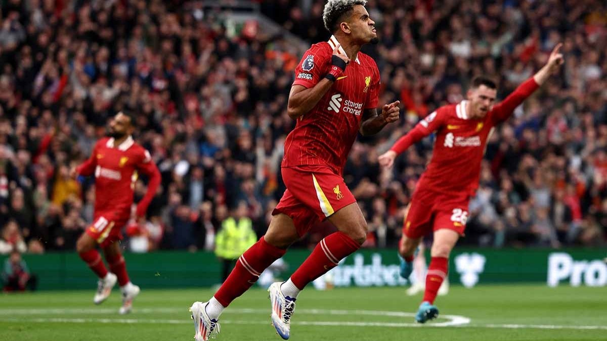 Díaz e Salah marcam na vitória do Liverpool sobre Brentford Díaz e Salah marcam na vitória do Liverpool sobre Brentford