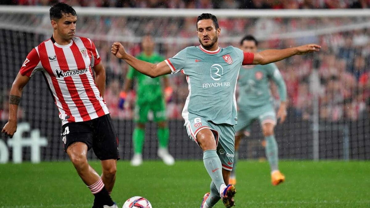 Atlético de Madrid marca no fim e vence o Bilbao pelo Espanhol Atlético de Madrid marca no fim e vence o Bilbao pelo Espanhol