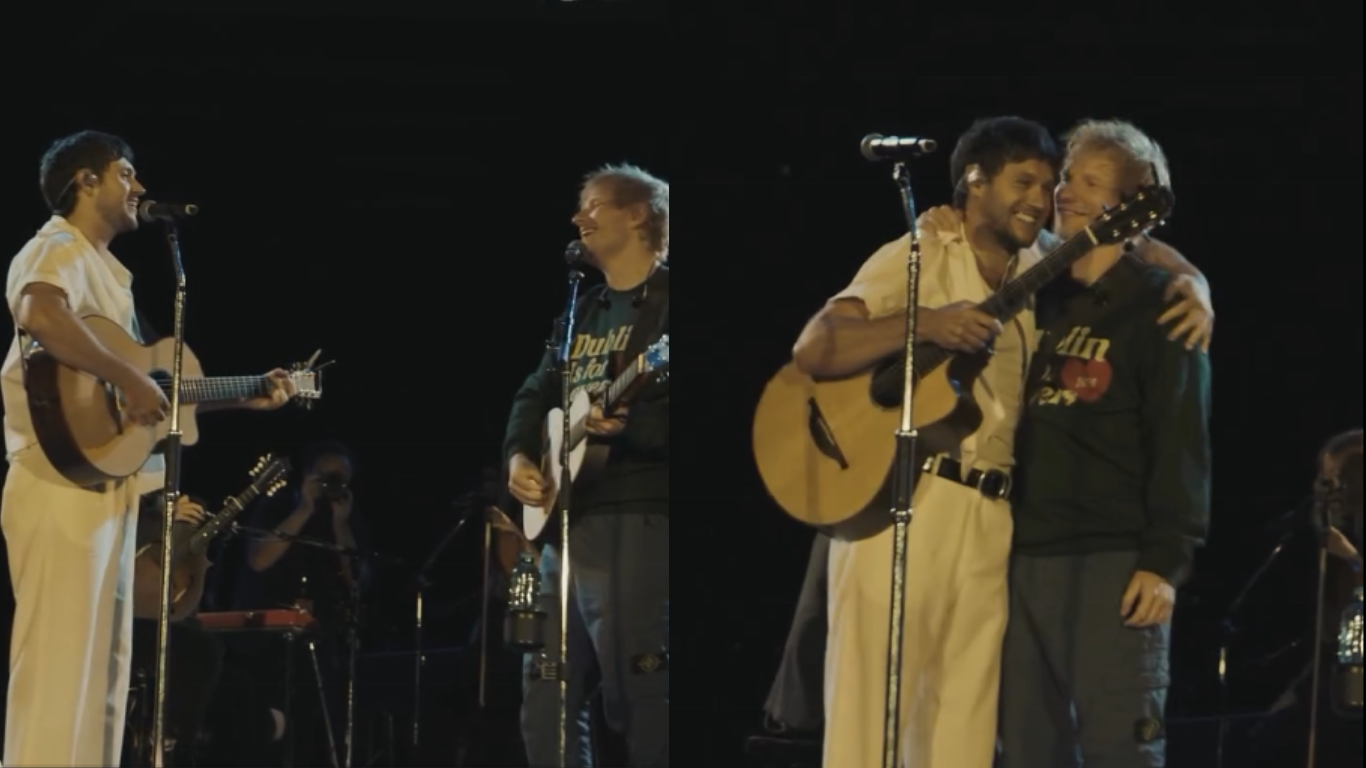 Niall Horan recebe Ed Sheeran no palco para cantar “Little Things“; assista Niall Horan recebe Ed Sheeran no palco para cantar “Little Things“; assista