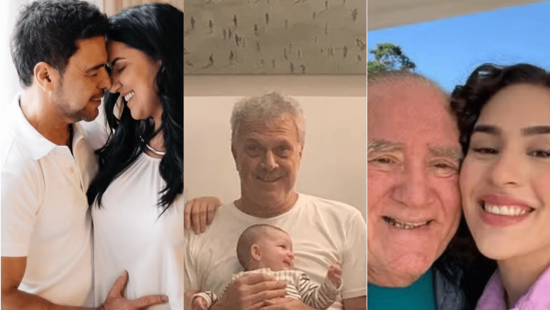 Além de Zezé Di Camargo, veja famosos que foram pais depois dos 60 anos Além de Zezé Di Camargo, veja famosos que foram pais depois dos 60 anos