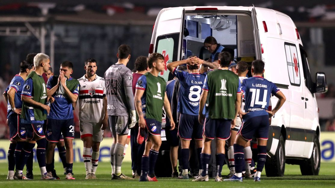 Izquierdo: novo boletim médico aponta piora em saúde de jogador do Nacional Izquierdo: novo boletim médico aponta piora em saúde de jogador do Nacional