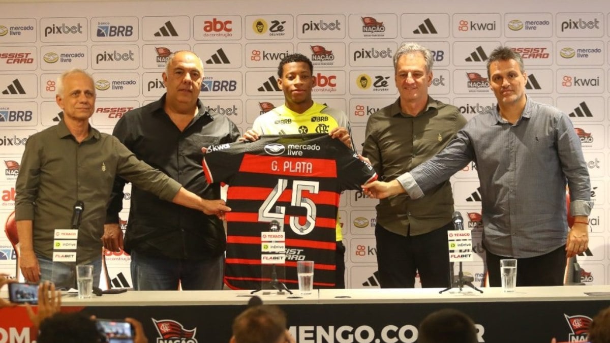 Reforço do Flamengo, Gonzalo Plata se inspira em Vini Jr. e aguarda estreia no Maracanã Reforço do Flamengo, Gonzalo Plata se inspira em Vini Jr. e aguarda estreia no Maracanã