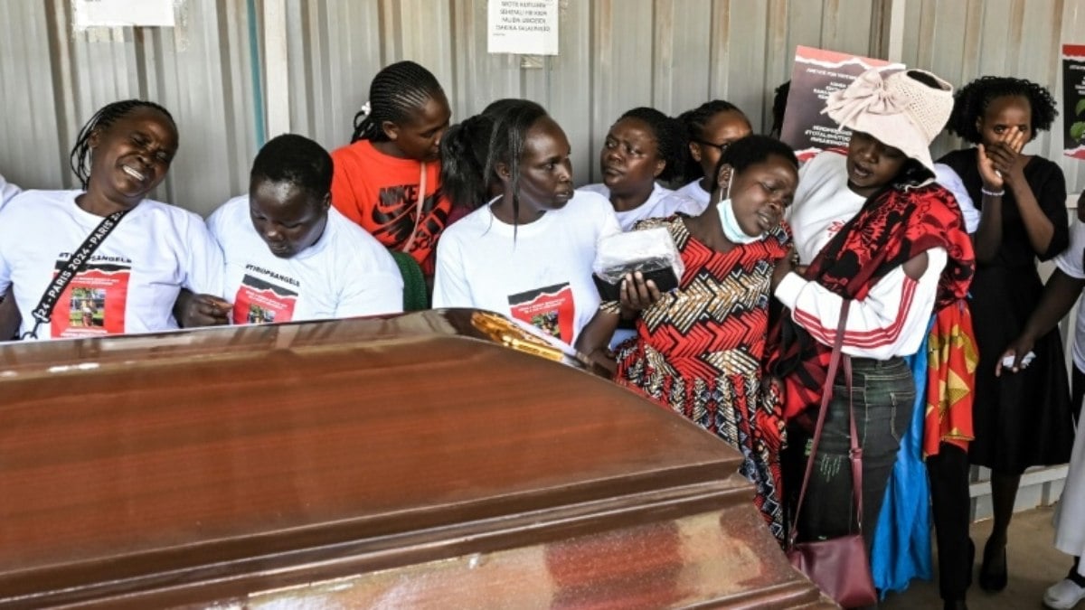 Funeral de atleta olímpica assassinada por namorado é realizado em Upanga Funeral de atleta olímpica assassinada por namorado é realizado em Upanga
