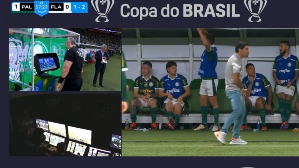 Abel Ferreira pega dois jogos de suspensão por gesto obsceno Abel Ferreira pega dois jogos de suspensão por gesto obsceno