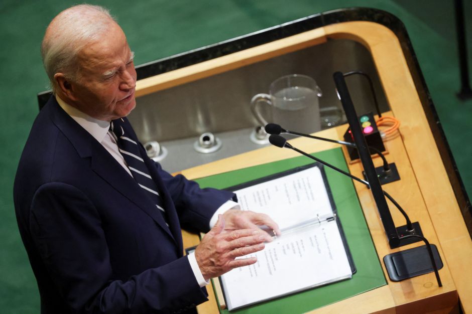 Biden diz que morte de líder do Hezbollah é “medida de justiça” a vítimas Biden diz que morte de líder do Hezbollah é “medida de justiça” a vítimas