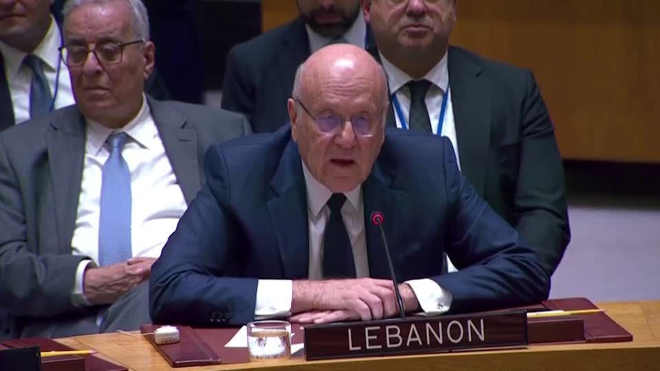 Primeiro-ministro libanês pede à ONU para pressionar Israel por um cessar-fogo Primeiro-ministro libanês pede à ONU para pressionar Israel por um cessar-fogo