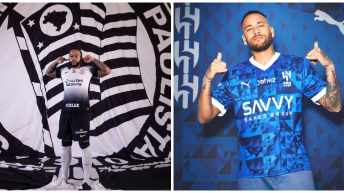 Neymar se manifesta após contratação de Memphis Depay pelo Corinthians Neymar se manifesta após contratação de Memphis Depay pelo Corinthians
