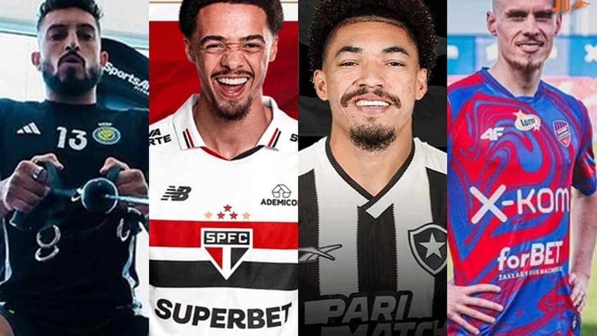Segunda insana! Veja as contratações dos clubes brasileiros no último dia de janela Segunda insana! Veja as contratações dos clubes brasileiros no último dia de janela