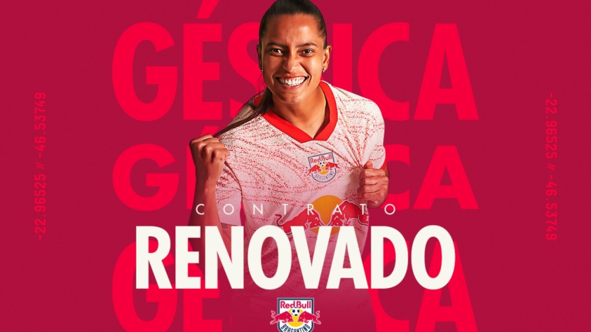 Red Bull Bragantino renova contrato com a zagueira Géssica Nascimento Red Bull Bragantino renova contrato com a zagueira Géssica Nascimento