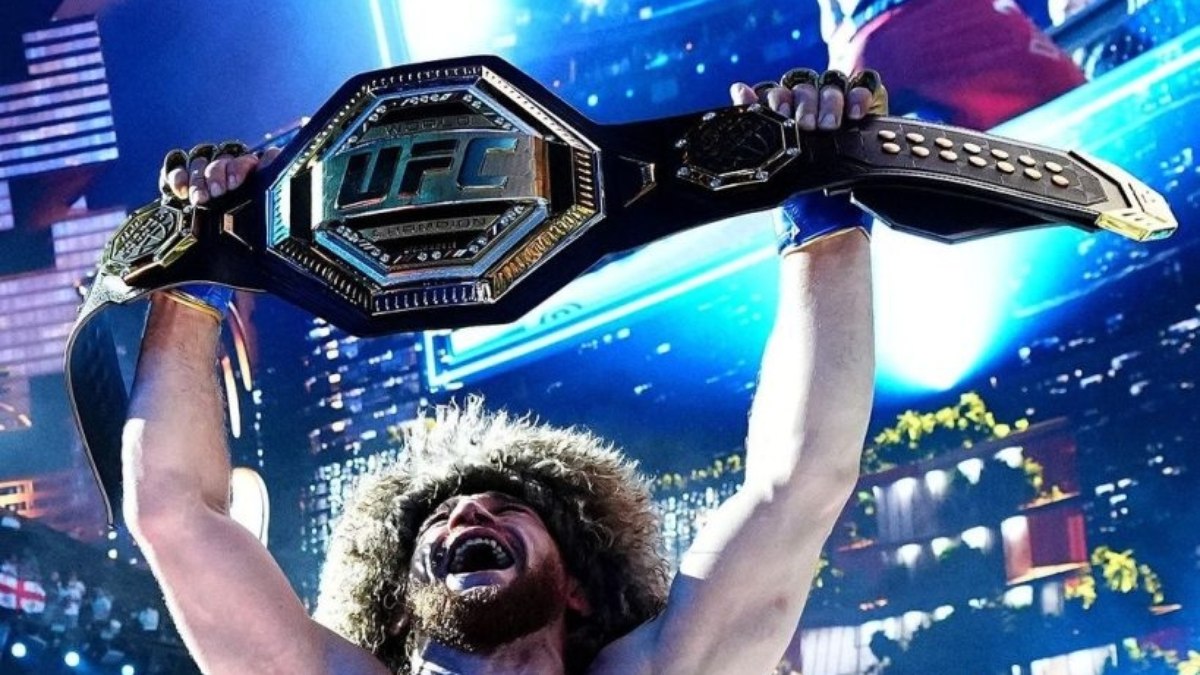 Merab Dvalishvili descarta primo de Khabib e quer brasileiro como rival Merab Dvalishvili descarta primo de Khabib e quer brasileiro como rival