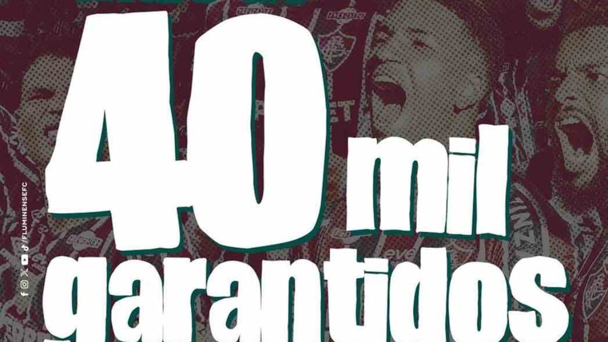 Vai lotar? Fluminense divulga parcial de ingressos para jogo da Libertadores Vai lotar? Fluminense divulga parcial de ingressos para jogo da Libertadores