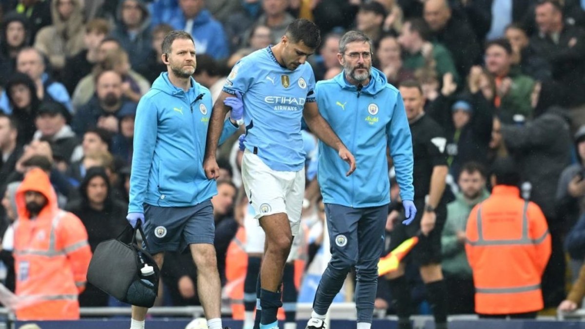 Exame detecta grave lesão no joelho de Rodri, que não deve jogar mais nesta temporada Exame detecta grave lesão no joelho de Rodri, que não deve jogar mais nesta temporada