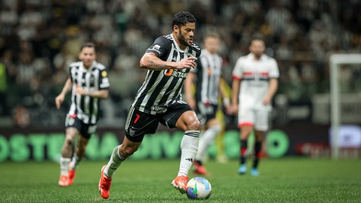 Hulk comemora classificação do Atlético-MG contra o São Paulo: ‘podemos chegar ao título’ Hulk comemora classificação do Atlético-MG contra o São Paulo: ‘podemos chegar ao título’