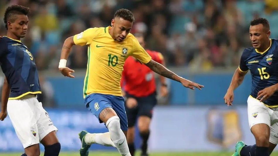 Veja o retrospecto entre Brasil e Equador na história Veja o retrospecto entre Brasil e Equador na história